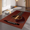 Brown Guitar Floor Mat