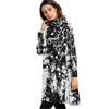 All-Over Print Women's High Neck Dress With Long Sleeve