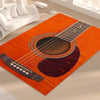 Orange Guitar Floor Mat