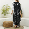 Musical Piano Keys Kaftan Robe