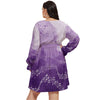 Musical Purple Plus Size Dress