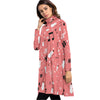 Music Notes Christmas Pink Neck Dress