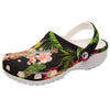 Guitar Florals Classic Clogs