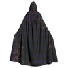 Musical Black Hooded Cloak