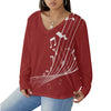 Musical Red Plus Size T-Shirt