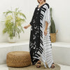 Musical Piano Keys Kaftan Robe