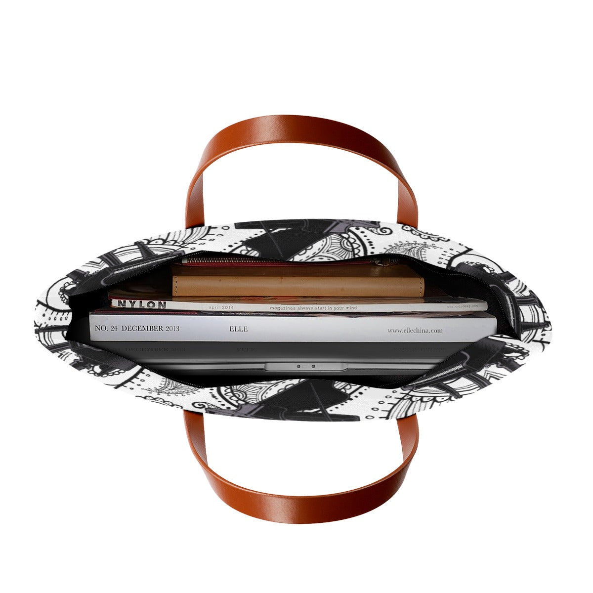 Piano Paisley Tote Bag