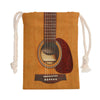 Wooden Guitar Drawstring Pocket