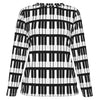 Piano Keys Pattern Oversized T-Shirt