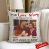 Customize Story White Pillow Cover