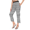 Piano Keys Lace-up Pants