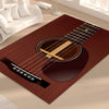 Brown Guitar Floor Mat