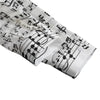 Music Sheet White Long Sleeve Shirt