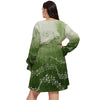 Musical Green Plus Size Dress