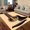 Wood Guitar Vector Floor Mat