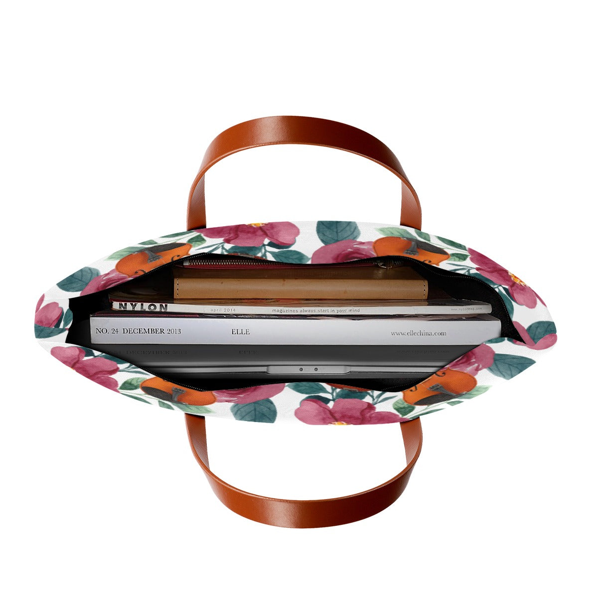 Violin Rose Tote Bag