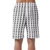 Piano Keys Short Pants