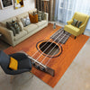 Wood Guitar Floor Mat