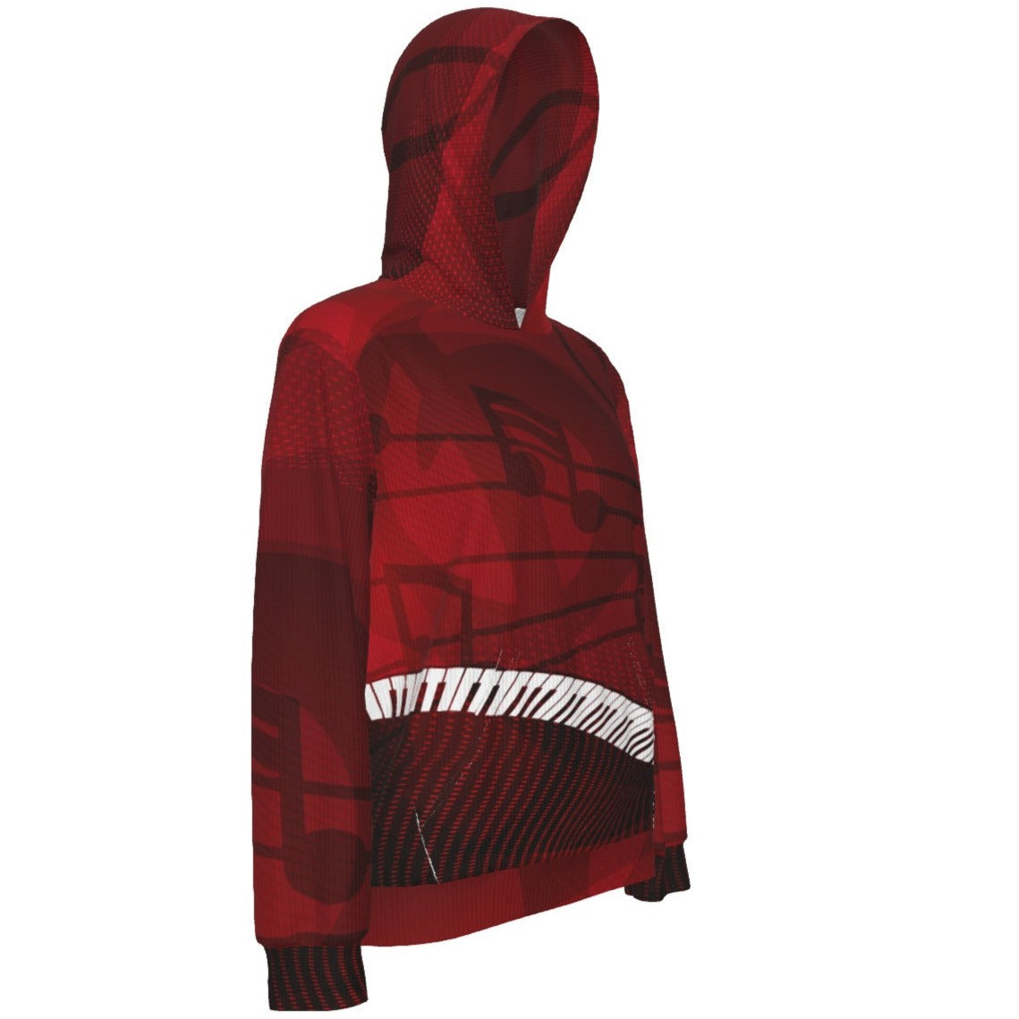 Music Notes Slim Hoodie