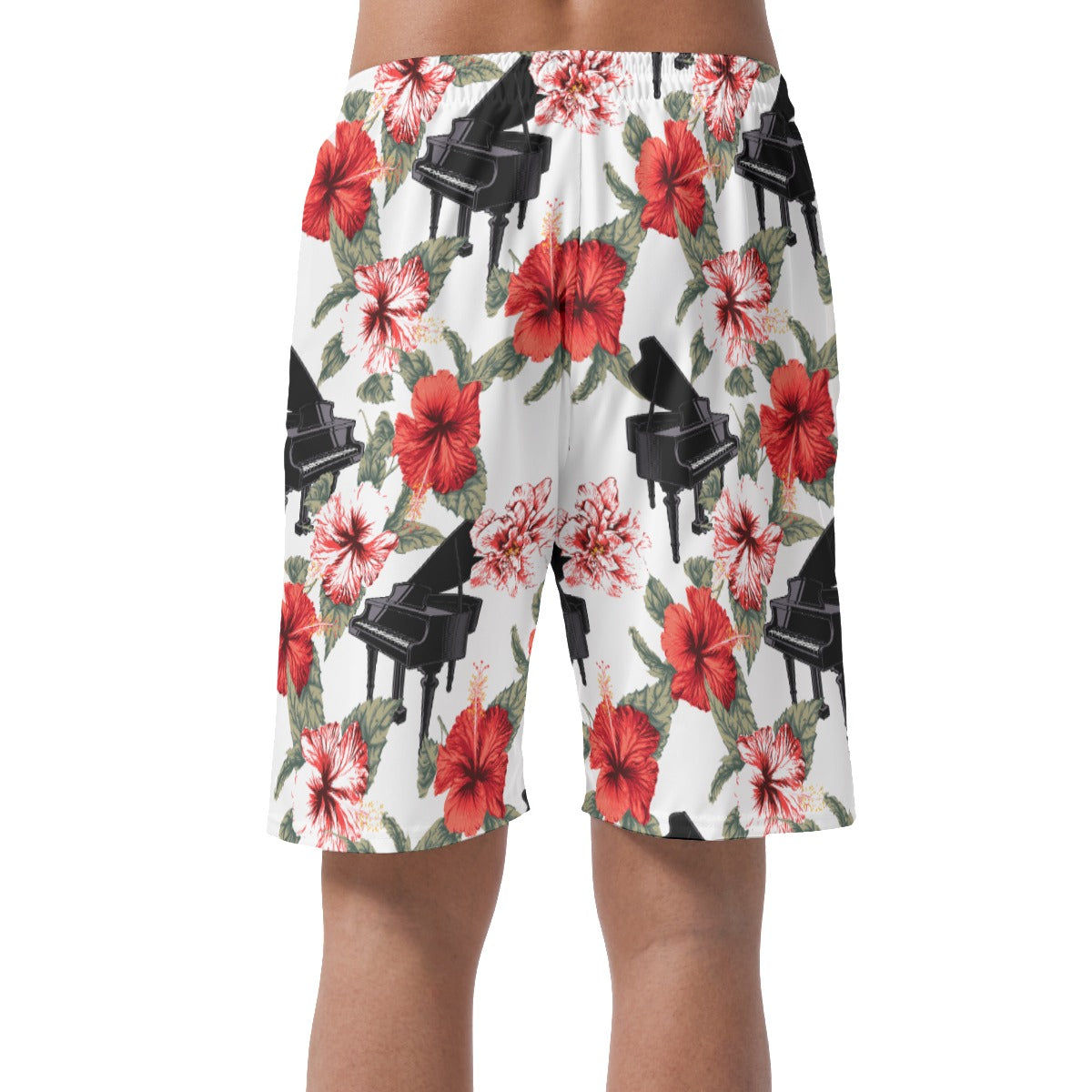 Grand Piano Floral Short Pants