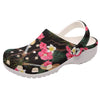 Guitar Hibiscus Classic Clogs