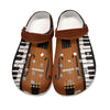 Piano Keys Violin Clogs