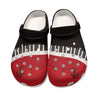 Piano Keys B&R Clogs