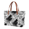 Piano Paisley Tote Bag