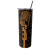 Microphone Music Notes Tumbler