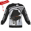 Customized Grand Piano Sweatshirt