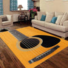 Yellow Guitar Floor Mat