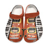 Guitar Piano Clogs