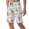 Guitar Floral Short Pants