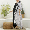 Piano Keys Kaftan Robe