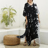 Musical Piano Keys Kaftan Robe