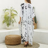 Piano Keys Musical Kaftan Robe