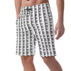 Piano Keys Short Pants