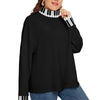 Piano Keys Turtleneck Sweater