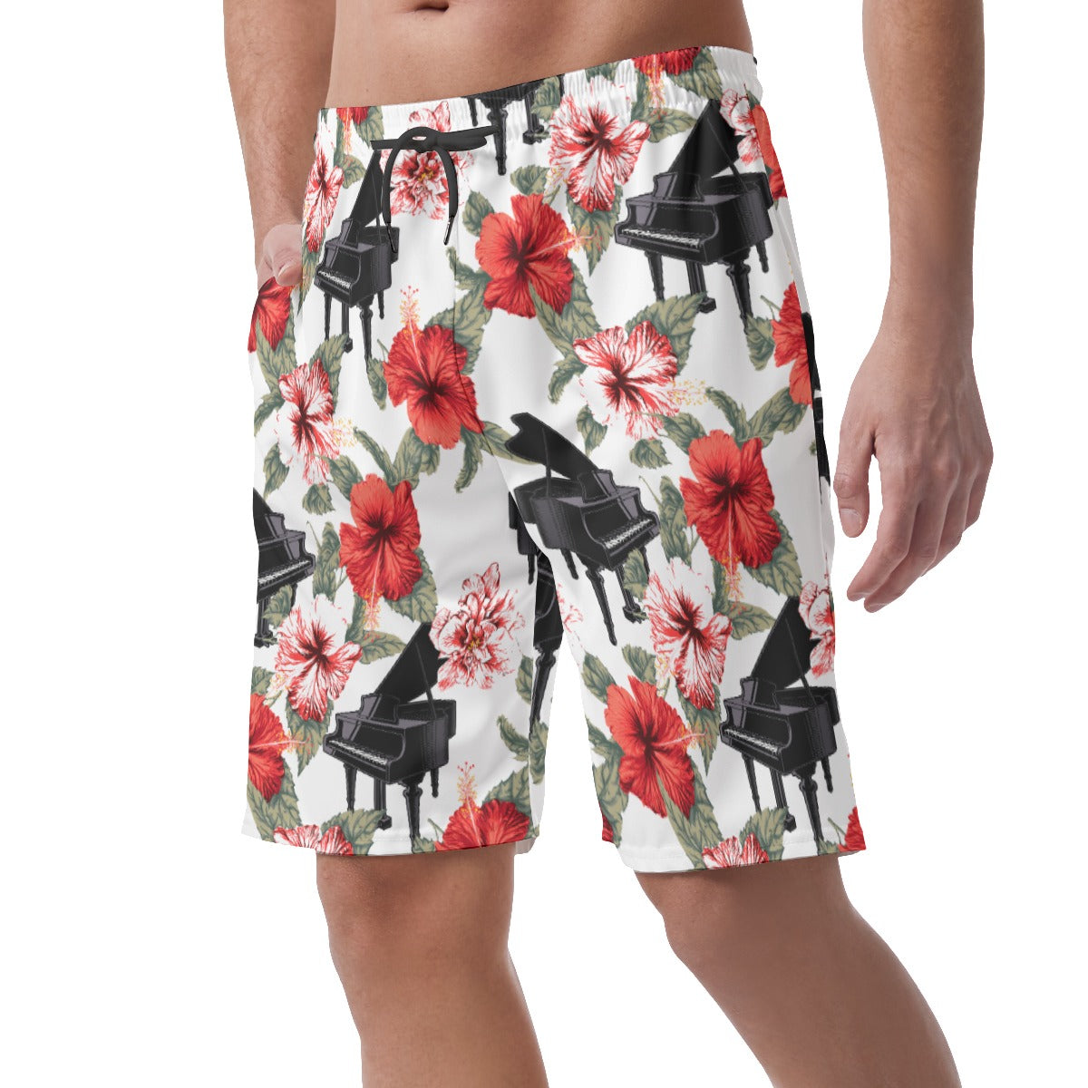 Grand Piano Floral Short Pants