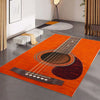 Orange Guitar Floor Mat