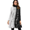 Piano Keys Music Notes High Neck Dress