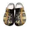 Piano Keys Musical Premium Clogs