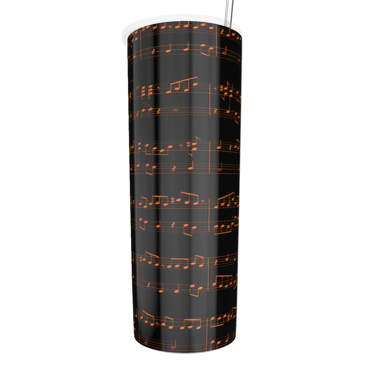 Trumpet Music Sheet Tumbler