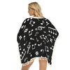 Music Notes Square Fringed Shawl