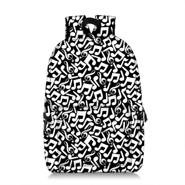 Musical Instrument Music Note Backpack