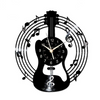 Guitar Music Vinyl Record Wall Clock