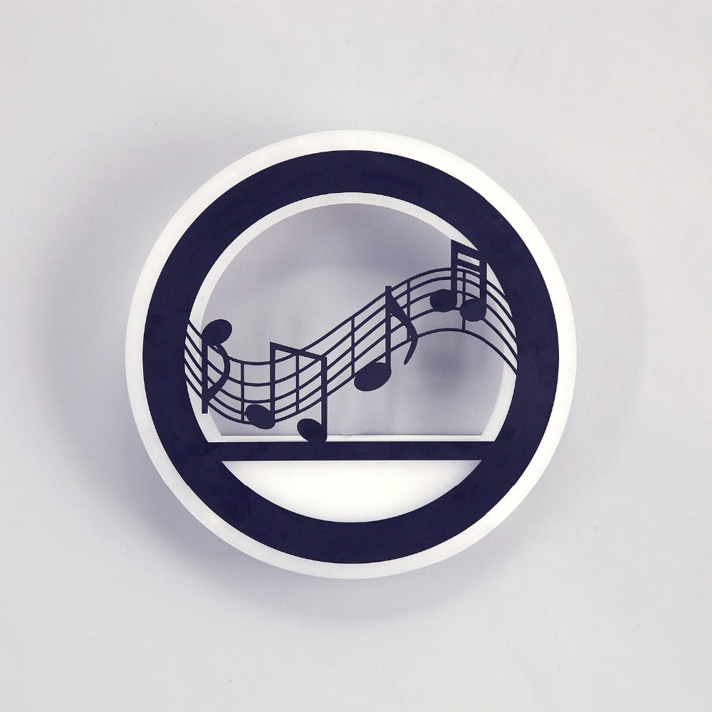 Music Score LED Wall Lamp
