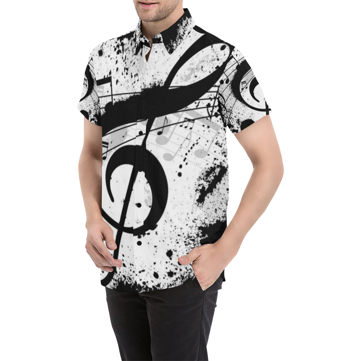 Treble Clef Men's Shirt