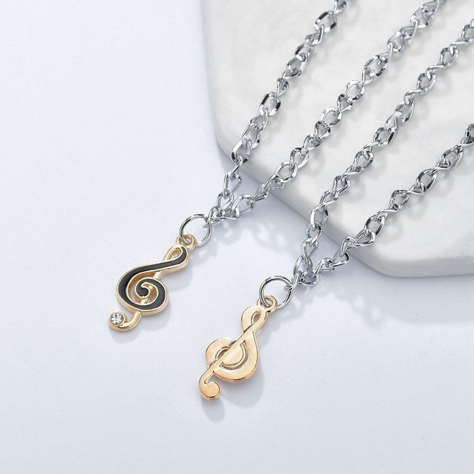 Couple Treble Clef Bracelets