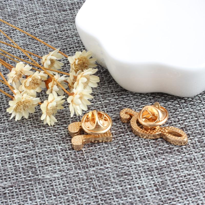 Red/Blue Music Note Brooch